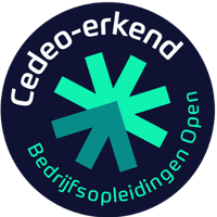 Cedeo-erkend badge